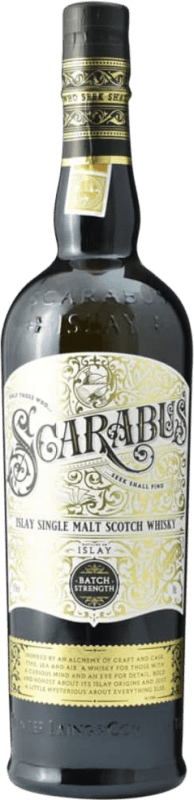 68,95 € Envio grátis | Whisky Single Malt Hunter Laing Scarabus Batch Strength Islay Reino Unido Garrafa 70 cl