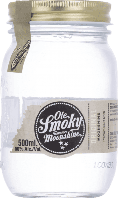 31,95 € 送料無料 | ブレンデッドウイスキー Ole Smoky オリジナル, Moonshine — ムーンシャイン テネシー州 アメリカ ミディアム瓶 50 cl
