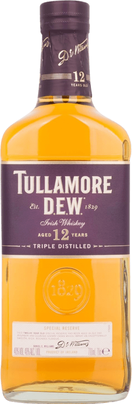 62,95 € 免费送货 | 威士忌混合 Tullamore Dew 爱尔兰 12 岁 瓶子 70 cl