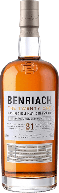 249,95 € 免费送货 | 威士忌单一麦芽威士忌 The Benriach Four Cask Maturation 英国 21 岁 瓶子 70 cl