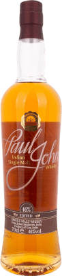 72,95 € Envío gratis | Whisky Single Malt Paul John Edited India Botella 70 cl