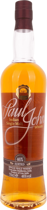 69,95 € Spedizione Gratuita | Whisky Single Malt Paul John Edited India Bottiglia 70 cl