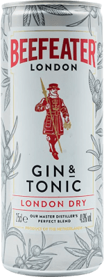 58,95 € Envoi gratuit | Boîte de 12 unités Gin Beefeater Cóctel Gin &Tonic Redi Royaume-Uni Petite Bouteille 25 cl