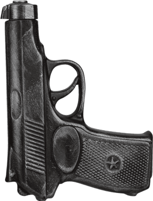 27,95 € Spedizione Gratuita | Vodka Zolotonosha Makarov Pistole Ucraina Bottiglietta Mignon 10 cl