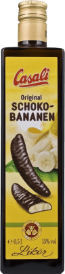 24,95 € Envío gratis | Licores Casali Chocolate Banana Original Austria Botella Medium 50 cl