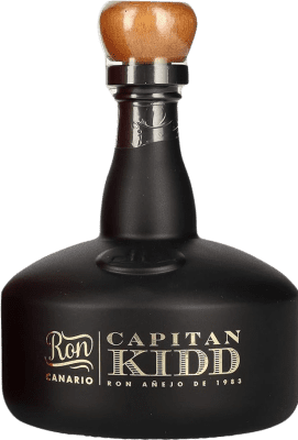 212,95 € Free Shipping | Rum Arehucas Capitán Kidd Canary Islands Spain 30 Years 70 cl