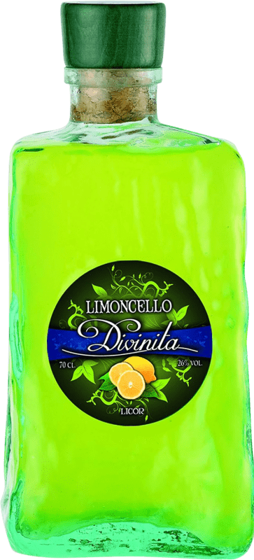 33,95 € Free Shipping | Limoncello J. Borrajo Divinitá Spain 70 cl