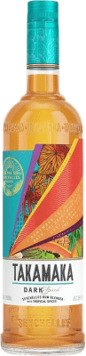 25,95 € Free Shipping | Rum Frere's Takamaka Dark, Blend Seychelles 70 cl Spiced