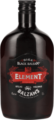 21,95 € Free Shipping | Liqueurs Riga Black Element Recipe Original Latvia Medium Bottle 50 cl PET