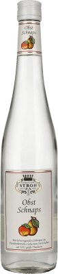 17,95 € Envío gratis | Schnapps Sebastian Stroh Austria 70 cl Obst — Fruta, Apple — Manzana, Pear — Pera