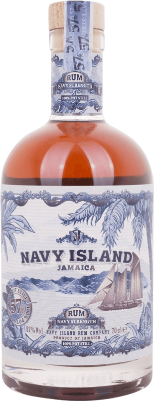49,95 € Envoi gratuit | Rhum Navy Island Jamaica Navy Strength — Brut de Fût Jamaïque 70 cl