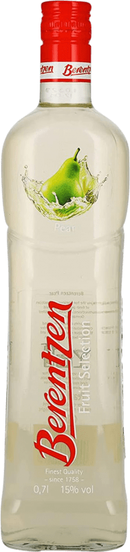 21,95 € Envio grátis | Licores Berentzen Pera Verde Alemanha Garrafa 70 cl