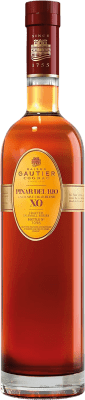 155,95 € Envio grátis | Cognac Conhaque ‎Maison Gautier Pinar del Río Exclusive Cigar Blend XO França Garrafa 70 cl