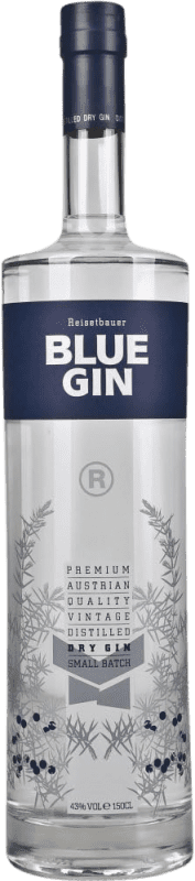 118,95 € Spedizione Gratuita | Gin Blue Austrian Austria Bottiglia Speciale 1,5 L