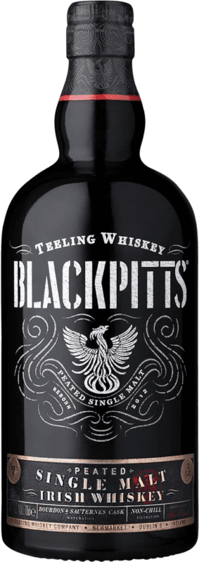 97,95 € Free Shipping | Single Malt Whisky Teeling Blackpitts Peated Ireland Bottle 70 cl