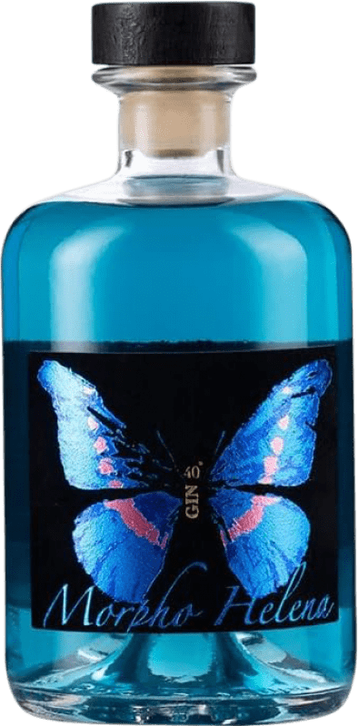 25,95 € Spedizione Gratuita | Gin Manuel Acha Morpho Helena Edición Limitada Paese Basco Spagna Bottiglia Medium 50 cl