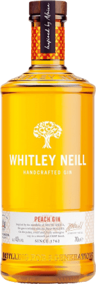 45,95 € Бесплатная доставка | Джин Whitley Neill Peach Объединенное Королевство бутылка 70 cl