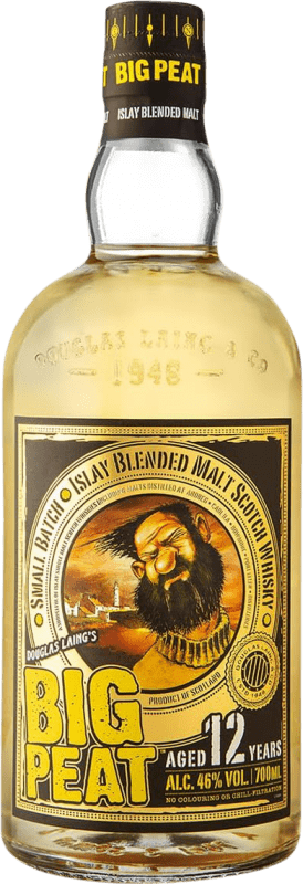 99,95 € 送料無料 | ウイスキーブレンド Douglas Laing's Big Peat Old アイラ島 イギリス 12 年 ボトル 70 cl