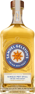 29,95 € Envio grátis | Whisky Blended Samuel Gelston's Single Pot Still Bourbon Cask Finish — Afinado em Barrica Irlanda 70 cl
