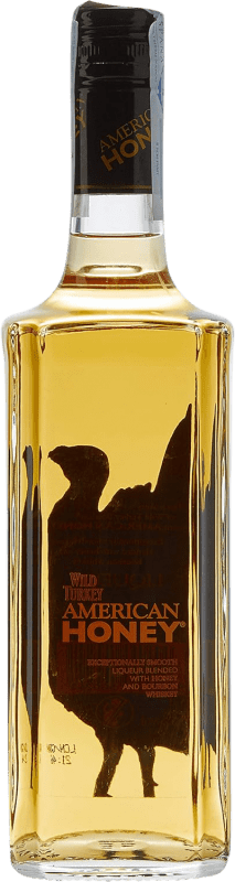 36,95 € 免费送货 | 利口酒 Wild Turkey American — 美式 肯塔基 美国 70 cl Honey — 蜂蜜, Whisky — 威士忌