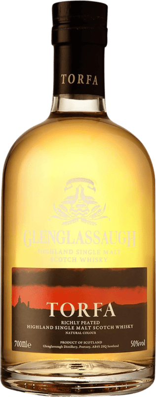 66,95 € Free Shipping | Single Malt Whisky Glenglassaugh Torfa Highlands United Kingdom 70 cl