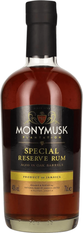 62,95 € Spedizione Gratuita | Rum Monymusk Plantation Speciale Riserva Giamaica 70 cl