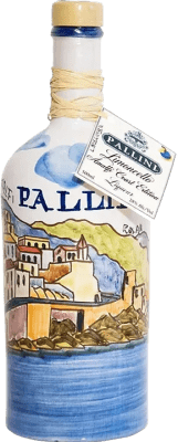 103,95 € Envío gratis | Licores Pallini Limoncello Amalfi Coast Edition Cerámica D.O.C. Costa d'Amalfi Italia Botella Medium 50 cl