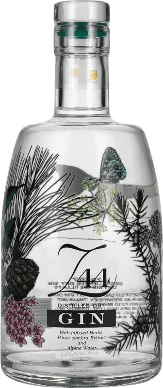 121,95 € Envio grátis | Genever Gin Roner Z44 Itália 70 cl