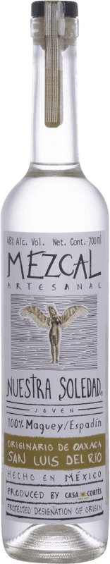 83,95 € Envío gratis | Mezcal Nuestra Soledad San Luis del Río Joven México Botella 70 cl