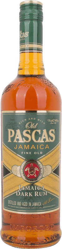 19,95 € Envio grátis | Rum Old Pascas Jamaica Dark — Escuro Old — Velho Jamaica 70 cl