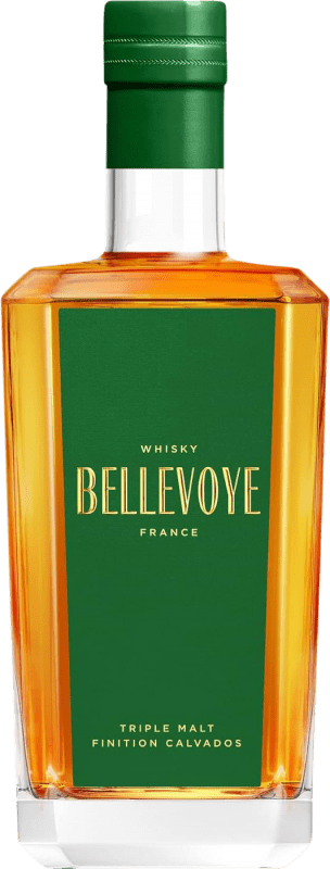 152,95 € Бесплатная доставка | Виски из одного солода Les Bienheureux Bellevoye Triple Malt Vert Франция бутылка 70 cl