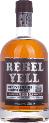 63,95 € Envío gratis | Whisky Bourbon Rebel French Oak Finish Estados Unidos Botella 70 cl