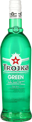 26,95 € Envio grátis | Vodca Trojka Verde Suíça Garrafa 70 cl