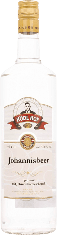 25,95 € Бесплатная доставка | Ликеры Hödl Hof Johannisbeergeschmack Австрия бутылка 1 L