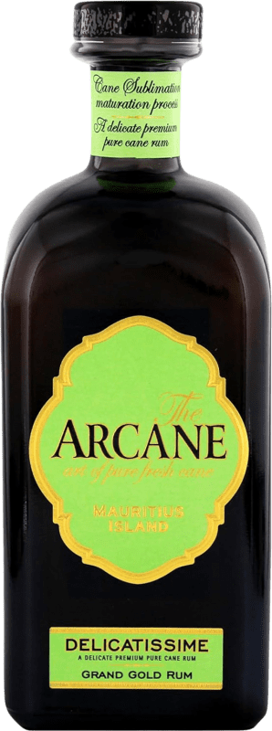 26,95 € Envío gratis | Ron Arcane Gran Delicatissime Edición Oro Mauricio 70 cl