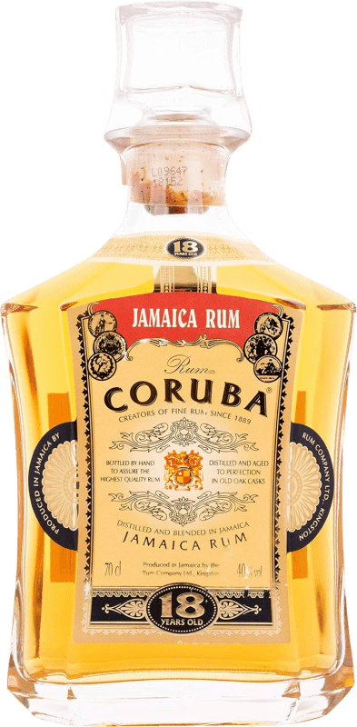 94,95 € Spedizione Gratuita | Rum The Rum Company Coruba Giamaica 18 Anni Bottiglia 70 cl