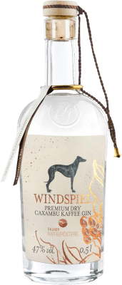 81,95 € Envio grátis | Gin Windspiel Caxambu Kaffee Alemanha Garrafa Medium 50 cl