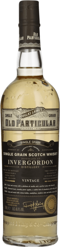 138,95 € 送料無料 | ウイスキーシングルモルト Douglas Laing's Old Particular at Invergordon Single Grain イギリス 19 年 ボトル 70 cl