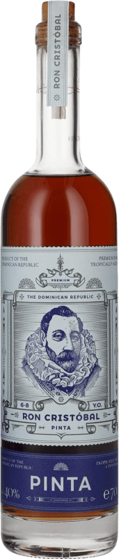 71,95 € Envío gratis | Ron Cristóbal Pinta República Dominicana Botella 70 cl