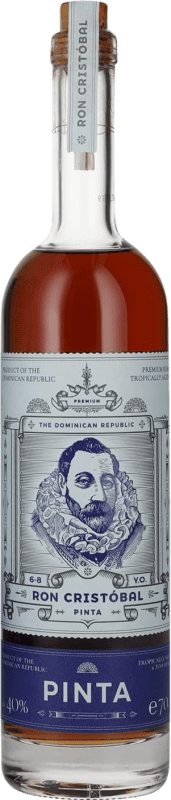 71,95 € Free Shipping | Rum Cristóbal Pinta Dominican Republic 70 cl