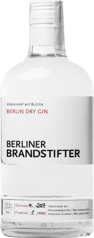 57,95 € Spedizione Gratuita | Genever Gin The Berliner Brandstifter Germania 70 cl