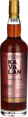 Whisky Single Malt Kavalan Solist Madeira Cask Strength — Brut de Fût, Single Cask — Fût Unique 70 cl