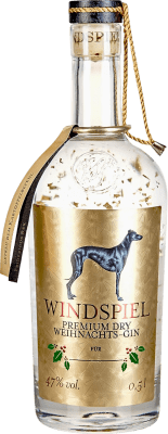 94,95 € Kostenloser Versand | Gin Windspiel Weihnachts Deutschland Medium Flasche 50 cl