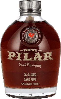 朗姆酒 Papa's Pilar Solera Profile Dark 24 岁 70 cl