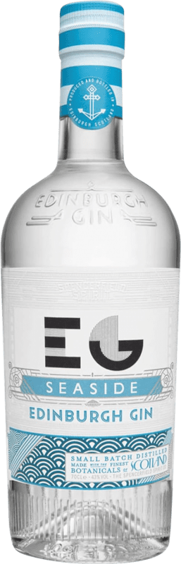 38,95 € Envio grátis | Gin Edinburgh Seaside Reino Unido Garrafa 70 cl