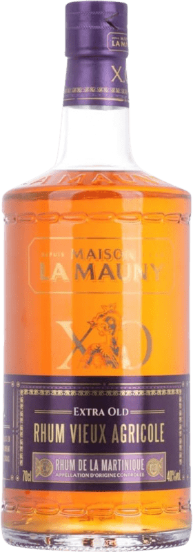 79,95 € Envío gratis | Ron La Mauny Vieux Agricole XO Francia Botella 70 cl