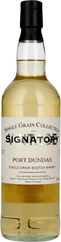 63,95 € Envío gratis | Whisky Single Malt Signatory Vintage Single Grain Collection at Port Dundas Reino Unido 14 Años Botella 70 cl