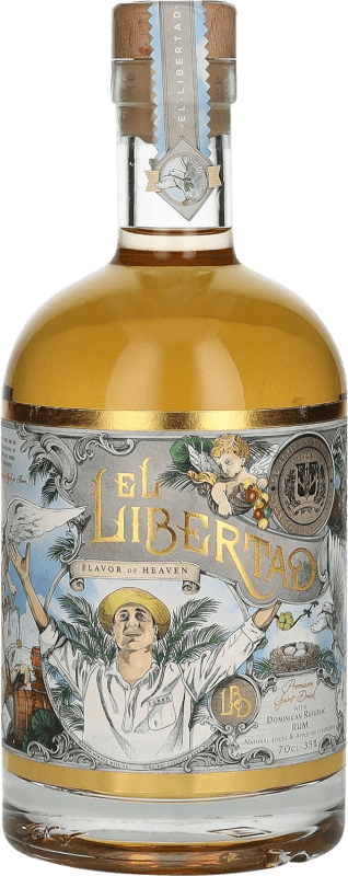 34,95 € Free Shipping | Rum El Libertad Flavor of Heaven Premium Chapter IV Dominican Republic Bottle 70 cl