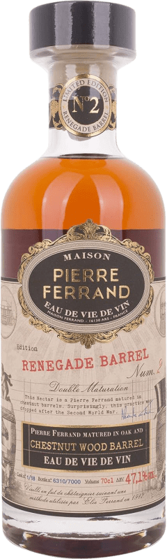 93,95 € Envío gratis | Licores Pierre Ferrand Renegade Barrel Nº 2 Limited Edition Francia Botella 70 cl