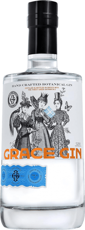 64,95 € Envoi gratuit | Gin Grace Gin Hand Crafted Botanical Grèce Bouteille 70 cl
